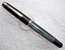 Pelikan 400N, Transitionsmodell von 1956 | seltenste Version Grün/Grün-Gestreift
