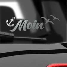 Auto Aufkleber Sticker Moin