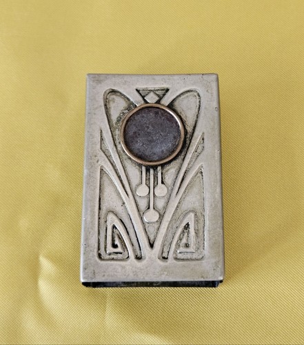 Art deco zündholzhalterung - art,