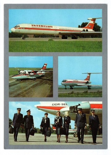 Interflug ddr sel - ak,