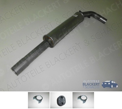 Auspuff mitteltopf - auspuff,