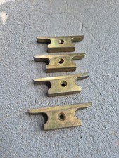 WW Weidtmann Schließblech/Schließteil/Schliessblech 2002 -4 Stück 