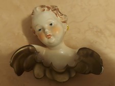 Hübscher Engelskopf 1950er * Goebel * handbemalt. Sammlerstück 