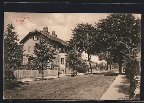 Ansichtskarte grube ilse - ansichtskarte,