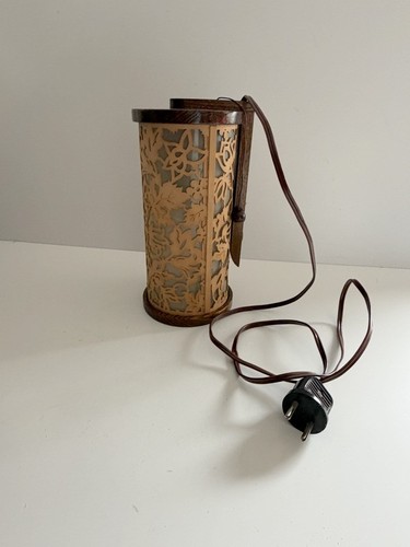 Antike wandlampe holz - holz, filigran