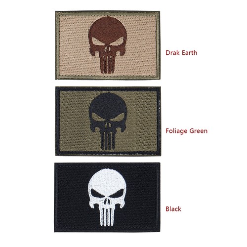 Schädel moral patch - moral, taktische
