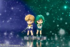 Sailor Moon Figuarts Mini Super Sailor Uranus Neptune Set Eternal Figur Anime