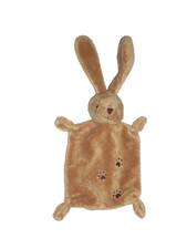 WIE NEU * Nicotoy Hase Hasi Häschen braun mit 3 Tatzen Schmusetuch Kuscheltuch
