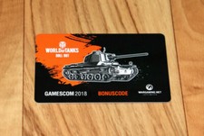 Abgelaufene World of Tanks Roll Out Bonus Code Karte Gamescom 2018 Type 3 CHI-NU KAI