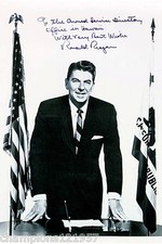 Ronald Reagan ++Autogramm++