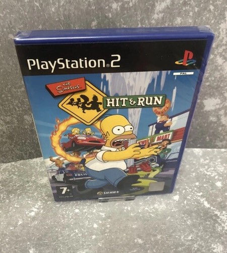 Ps2 the simpsons hit and - and,