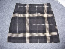 Wollrock rock grau beige - rock,