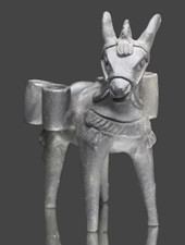 KERZENLEUCHTER Esel Keramik