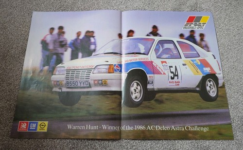 Original vauxhall astra rallye - original,