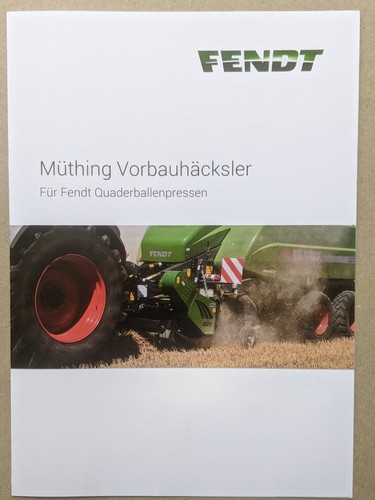 Fendt müthing vorbauhäcksler - fendt,