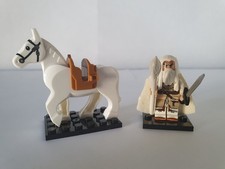 Gandalf der Weiße mit Pferd