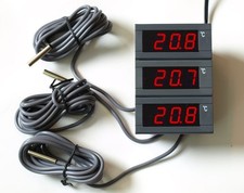 Temperatur Überwachung / Monitoring / Anzeige Heizungsanlage Solaranlage Puffer_