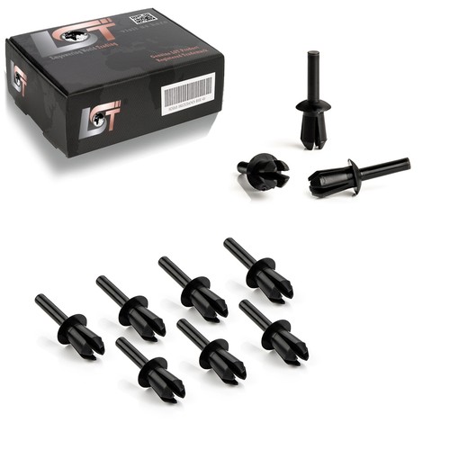 10x spreiznieten befestigung - 10x,