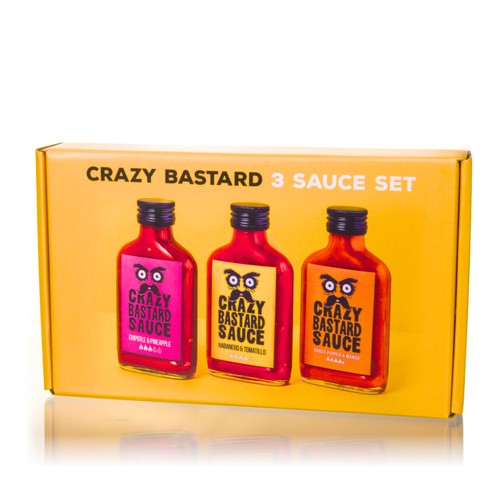 Crazy bastard hot - crazy, sauce