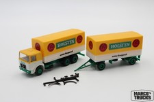 Herpa MAN F8 Planenanhänger LKW 3A/2A "Holsten" 1:87 /H21487