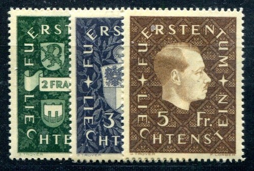 Liechtenstein 1939 183 185 - 1939, **