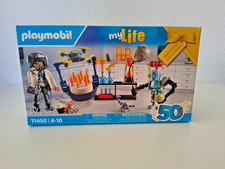 playmobil my Life 71450 Forscher mit Robotern, Drohne, Labor, Chemie, ungeöffnet