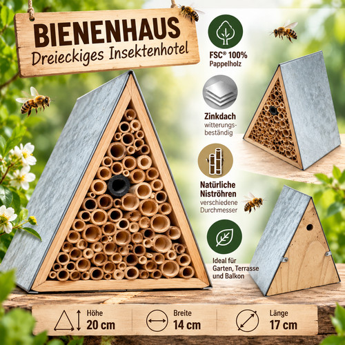 Bienenhaus dreieckig