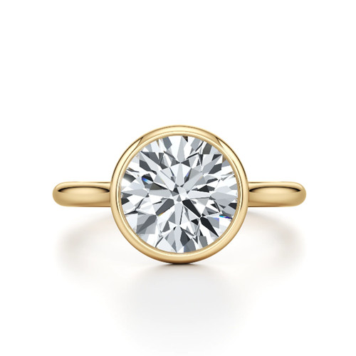 Gold diamant ring - gold, 1,20