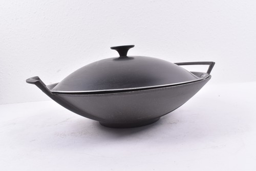 Creuset wok mit deckel - wok,