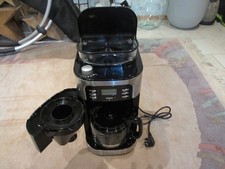 Edelstahl Kaffeemaschine mit Mahlwerk Carrera AROMA PLUS