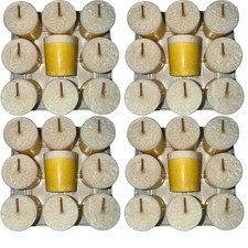 72 EIKA Duftkerzen Ananas Kokos – Tropische Kerzen in 4 Verkaufsdisplays