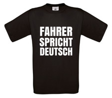 Fahrer spricht deutsch t - spricht, deutsch!