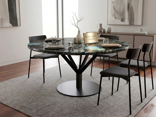 Designer labradorit esstisch - designer,