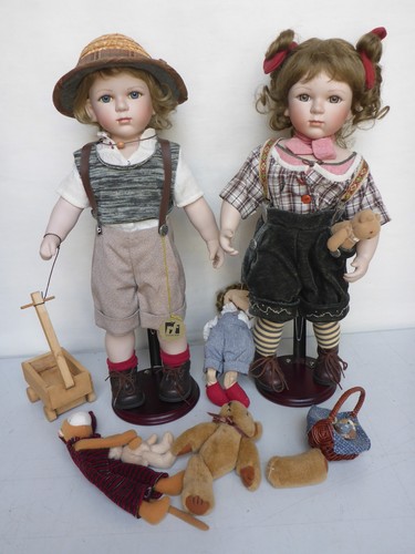 Alte puppe sammlerpuppe - puppe,