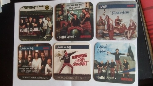 Bierdeckel gaffel köln - ,