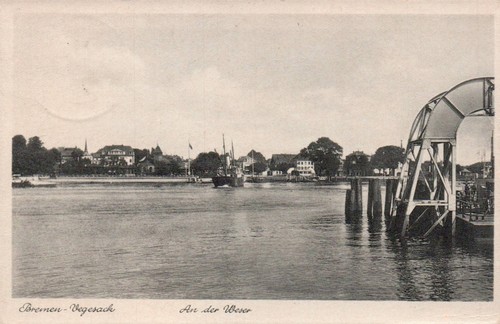 Bremen vegesack der - ak,