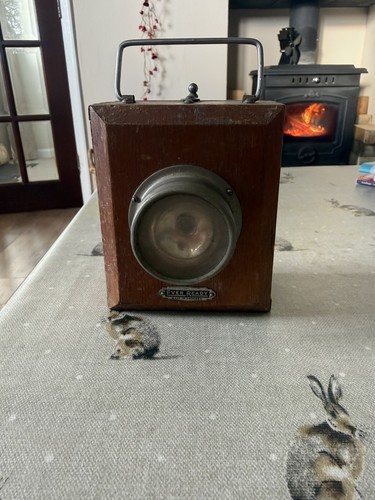 Vintage holz taschenlampe ever - vintage,