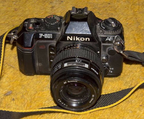 Nikon 501 mit nikkor - nikon, f