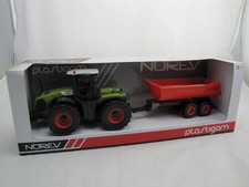 431000 Norev Plastigam Claas 5000 Xerion mit Anhänger 1:43
