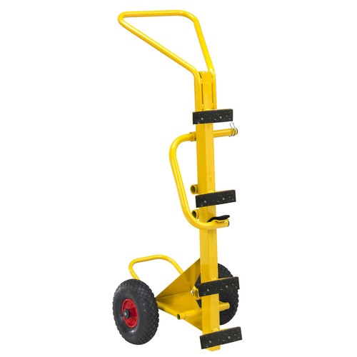 Flaschenwagen mit greifarm - mit,