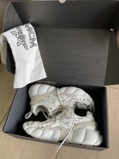 MCM , Himmel Sneaker , Weiß mit Silber , Gr. 43 , MCM Schuhe .