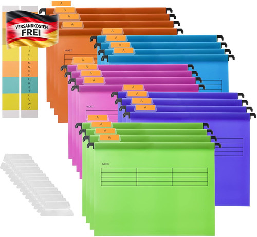 Pvc aktenhängemappen set - 20,