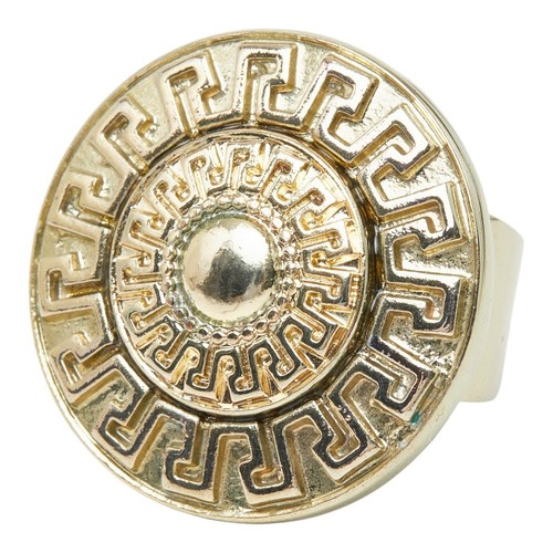 Versace logo ring - logo, damen