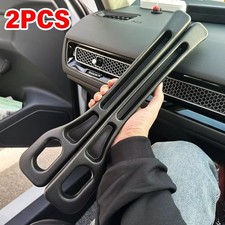 2PCS Black Car Seat Gap Filler