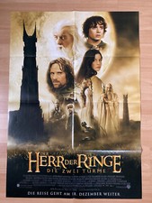 Filmposter * Kinoplakat * A1 * Der Herr der Ringe - Die zwei Türme * 2002 