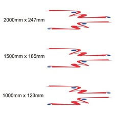 Karawane Aufkleber Set