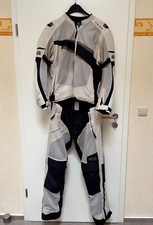 Motorrad Sommeranzug Herren, Held AMALFI, Gr. XL, Beige/Schwarz, Gebraucht 