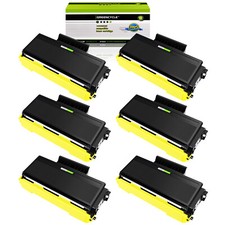 6× TN650 Toner Cartridge Fit