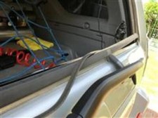 Toyota Original 4Runner Heck Außen Liftgate Glas Riemen Zierleiste Dichtleiste