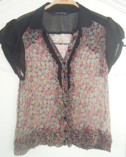 Süsse zara seiden - seiden-bluse, l